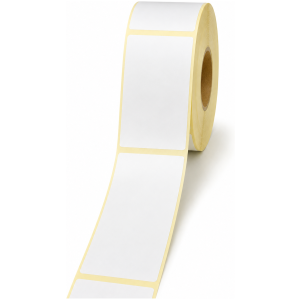 32 01306 – Etiketa 70 mm x 130 mm, Medzera 6,525 mm, Matný papír, Bílá, Dutinka 40 mm, 1000 ks/kotouč, Permanentní lepidlo
