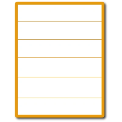 35 00547 – Print Etiketa A4, 210 mm x 48mm, 6 etiket na archu – Balení 100ks