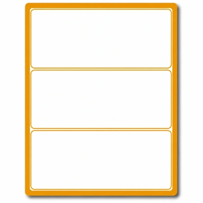35 00503 - Print Etiketa A4, 210 mm x 99 mm, Lesklý papír, 3 etikety na archu, Balení - 100 ks