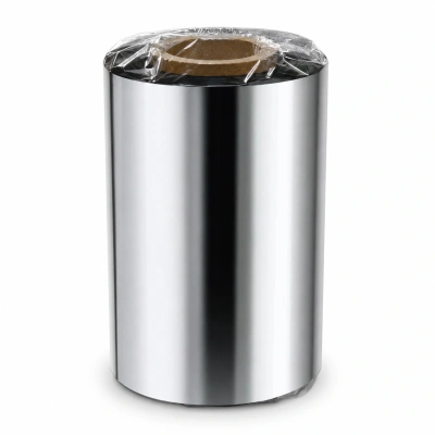 31 00202 – Termotransférová Fólia, PPA305/1, Vosk/Živica, Out, Čierna, 90 mm x 300 m, Dutinka 25 mm 1″