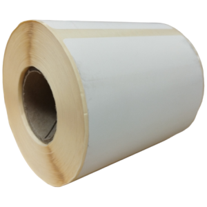 32 00398 - Etiketa 100 x 70 mm, Thermo eco, Oranžová, Dutinka 40 mm, 1000 ks/kotouč, Permanentní lepidlo