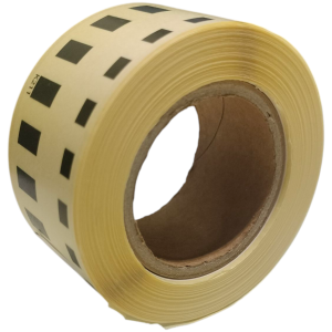 32 00816 - Etiketa nekonečná s okrajem 29 mm x 15,24 m, Thermo eco, Bílá, Dutinka 40 mm, Vnitřní návin, Permanentní lepidlo, DK-22211, Brother Kompatibilní, Průměr kotouče 67 mm