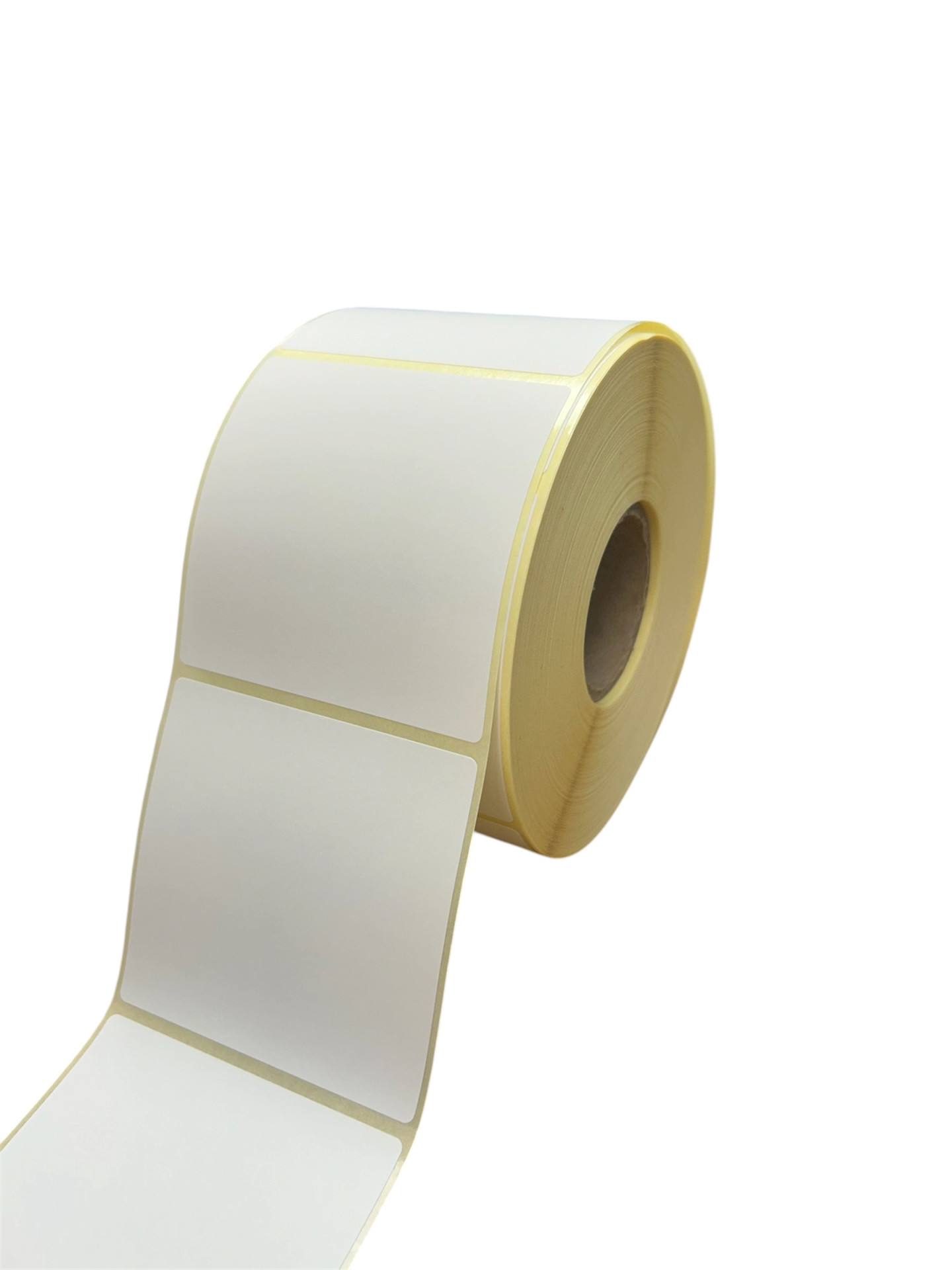 32 01127 – Etiketa 70 mm x 70 mm, Thermo eco, Bílá, Dutinka 40 mm, 1000 ks/kotouč, Odlepitelné lepidlo