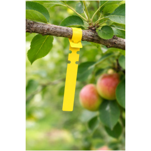 32 01162 – Etiketa záhradnícka vodeodolná, 20 mm x 210 mm, Plast, Žltá, Balenie – 100 ks