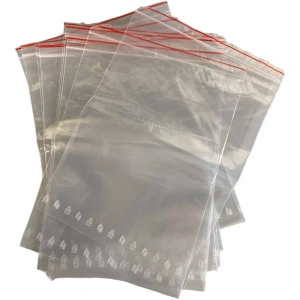 37 00264 – Uzatvárateľné vrecko LD ZIP, 80 mm x 120 mm, 40 mic, 100 ks/bal, No.: 333000120