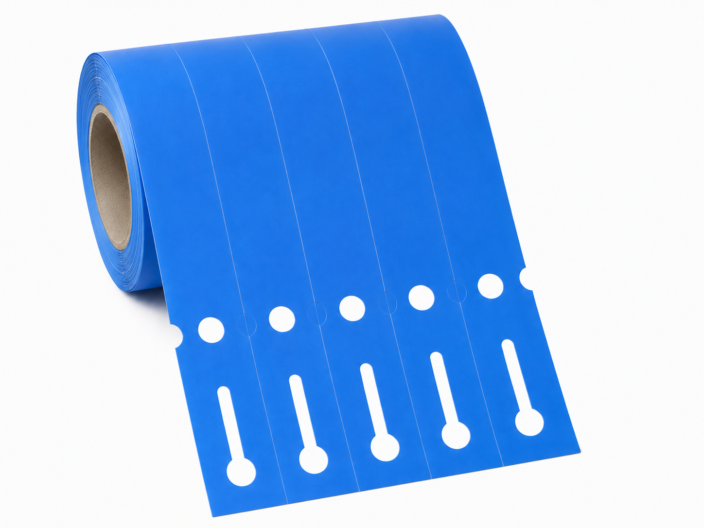 32 01299 – Etiketa zahradnická 20 mm x 300 mm, 5 – Produkce, Polypropylén, Žlutá, Dutinka 40 mm, 1000 ks/kotouč (Kopírovat)