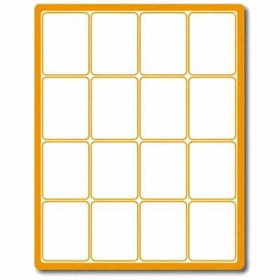 35 00604 - Print Etiketa A4, 52 mm x 73,5 mm, 16 etikiet na archu - Balení 1000 ks