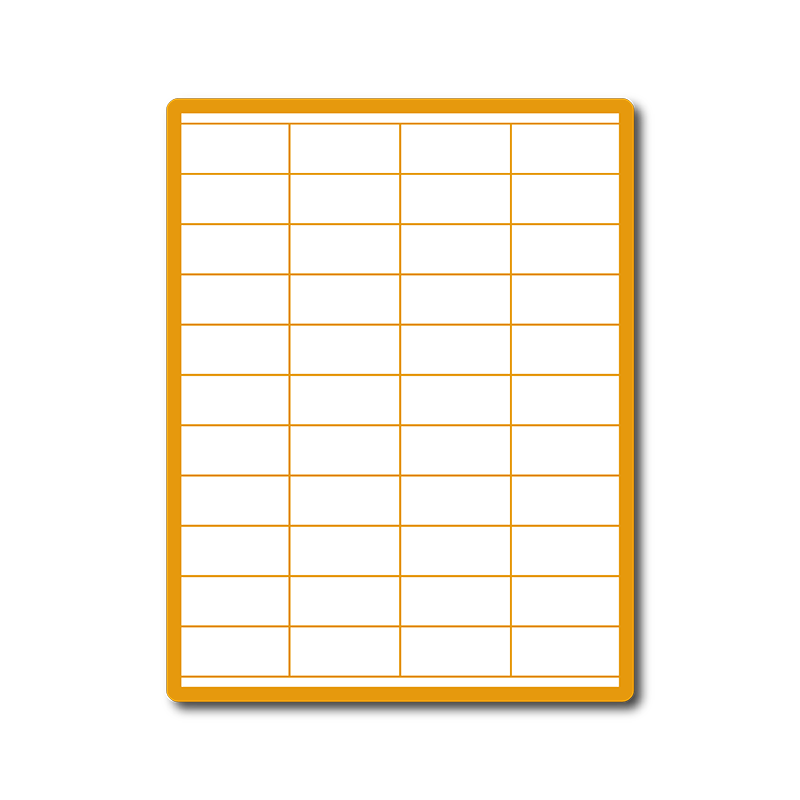 35 00075 - Print Etiketa A4, 52 mm x 25,4 mm, 44 etiket na archu - Balení 100 ks.