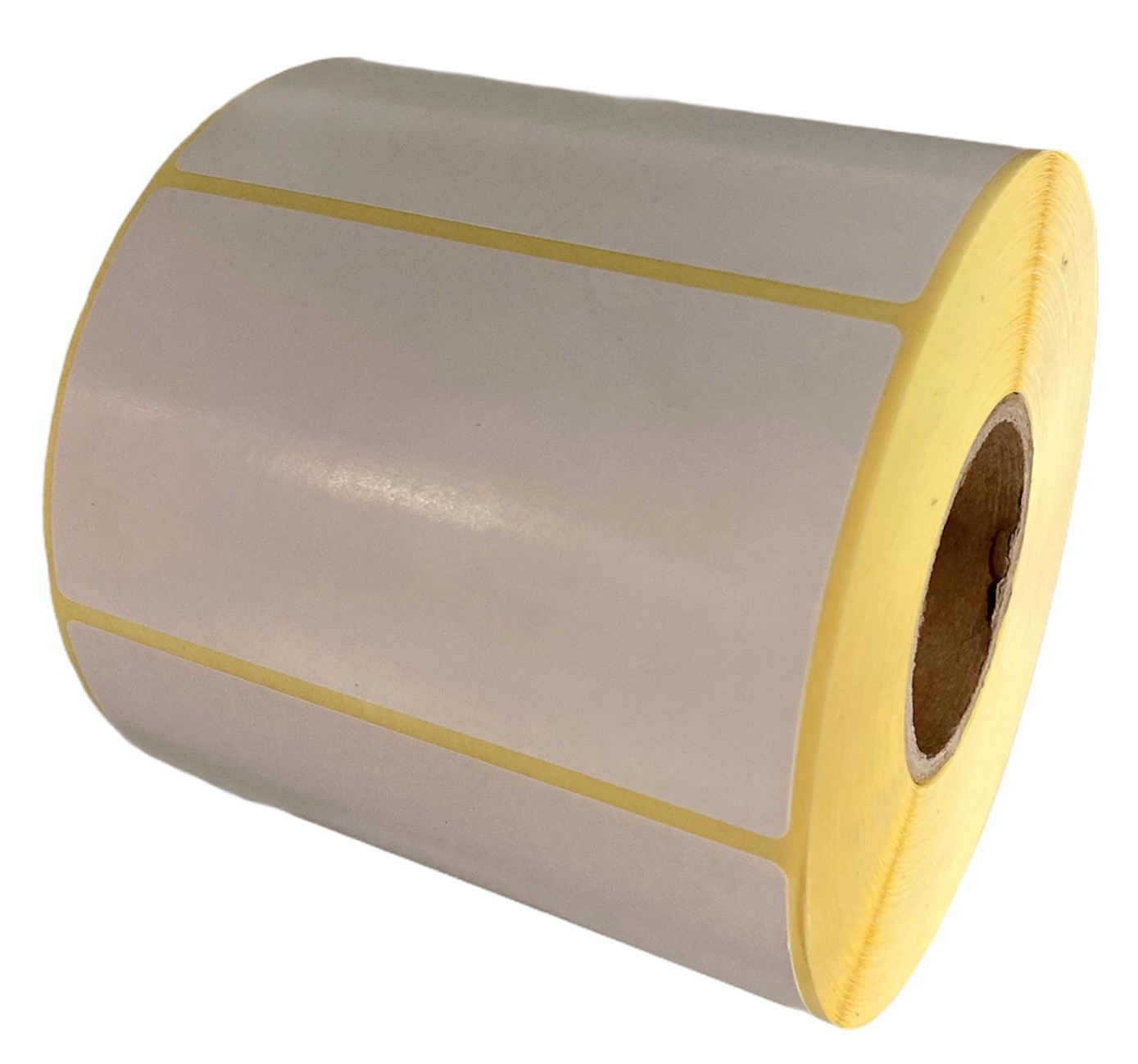 32 00054 - Etiketa 90 mm x 50 mm, Mezera 2 mm, Thermo eco, Bílá, Dutinka 40 mm, 1000 ks/kotouč, Odlepitelné lepidlo, Průměr kotouče 105 mm