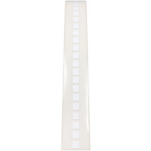 32 01308 – Etiketa 19 mm x 6,35 mm, Polyimid, Bílá, Dutinka 76 mm, 10000 ks/kotouč, Extra silné lepidlo, B – 727 / THT Brady kompatibilní